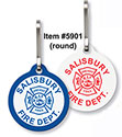 Custom Zipper Pulls - Round