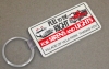 Pull to the Right Key Tag