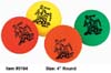 4" STOP-DROP-ROLL FOAM BALLS