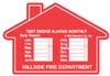 LARGE HOUSE MAGNET