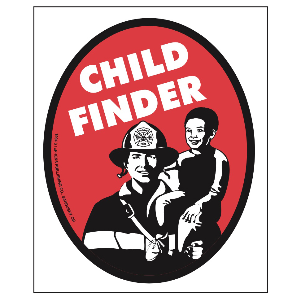 Child Finder Program Stickers (Stock)