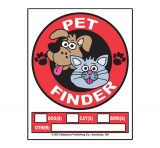 Pet Finder Window Clings (Stock)