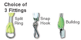 Lanyards 3/8" with Split Ring