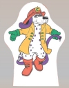 Hand Puppets Full Color Stock