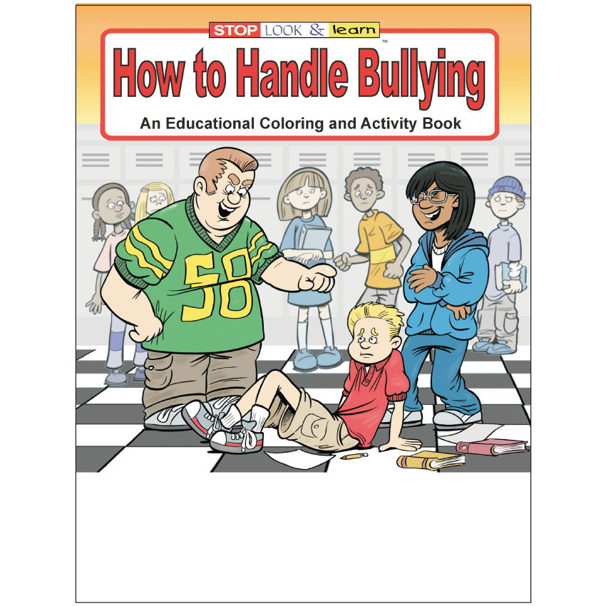 "How to Handle Bullying" Coloring & Activity Books (Stock)