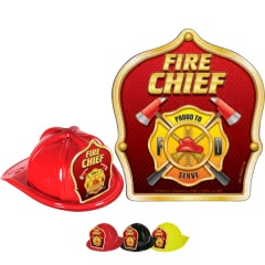 DELUXE Fire Hats (Stock)